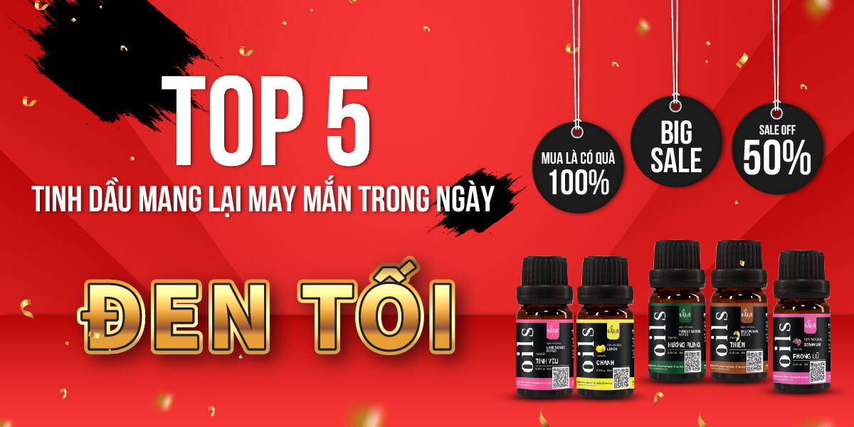 Top 5 Tinh Dầu mang lại may mắn trong ngày đen tối