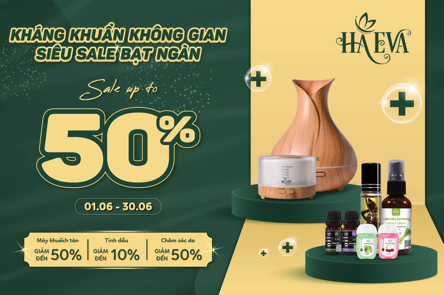 MUA TINH DẦU TẶNG MÁY KHUẾCH TÁN CAO CẤP